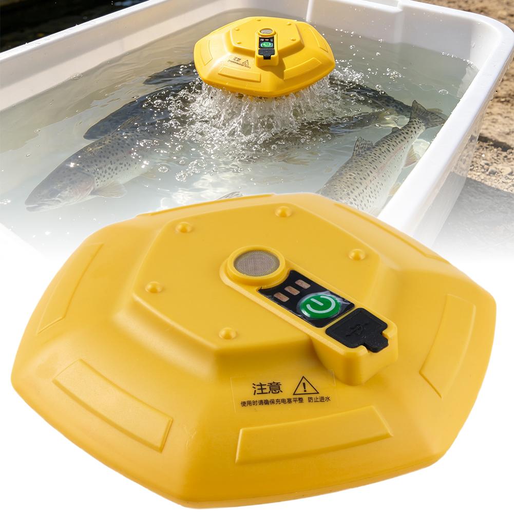 Marine Aquarium Equipment - Pompe à oxygène portable pour aquarium,