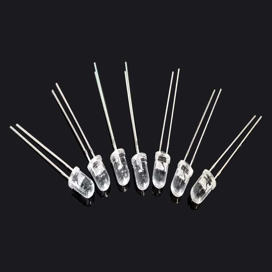 5mm 2pin Cyan Ice Blue 480nm 4 - Actinic Blue Led avis et prix