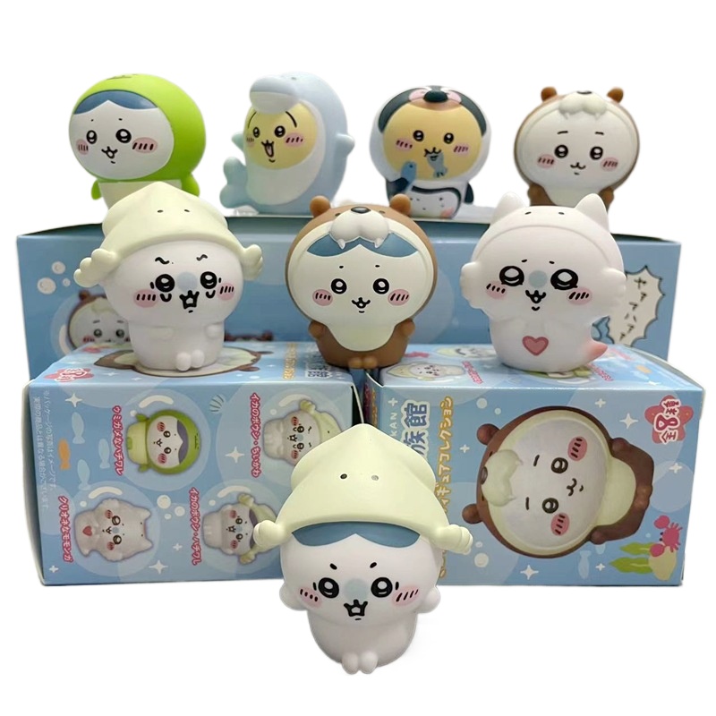 8 figurines/boîte Kawaii Chiik - Aquarium And Marine avis et prix