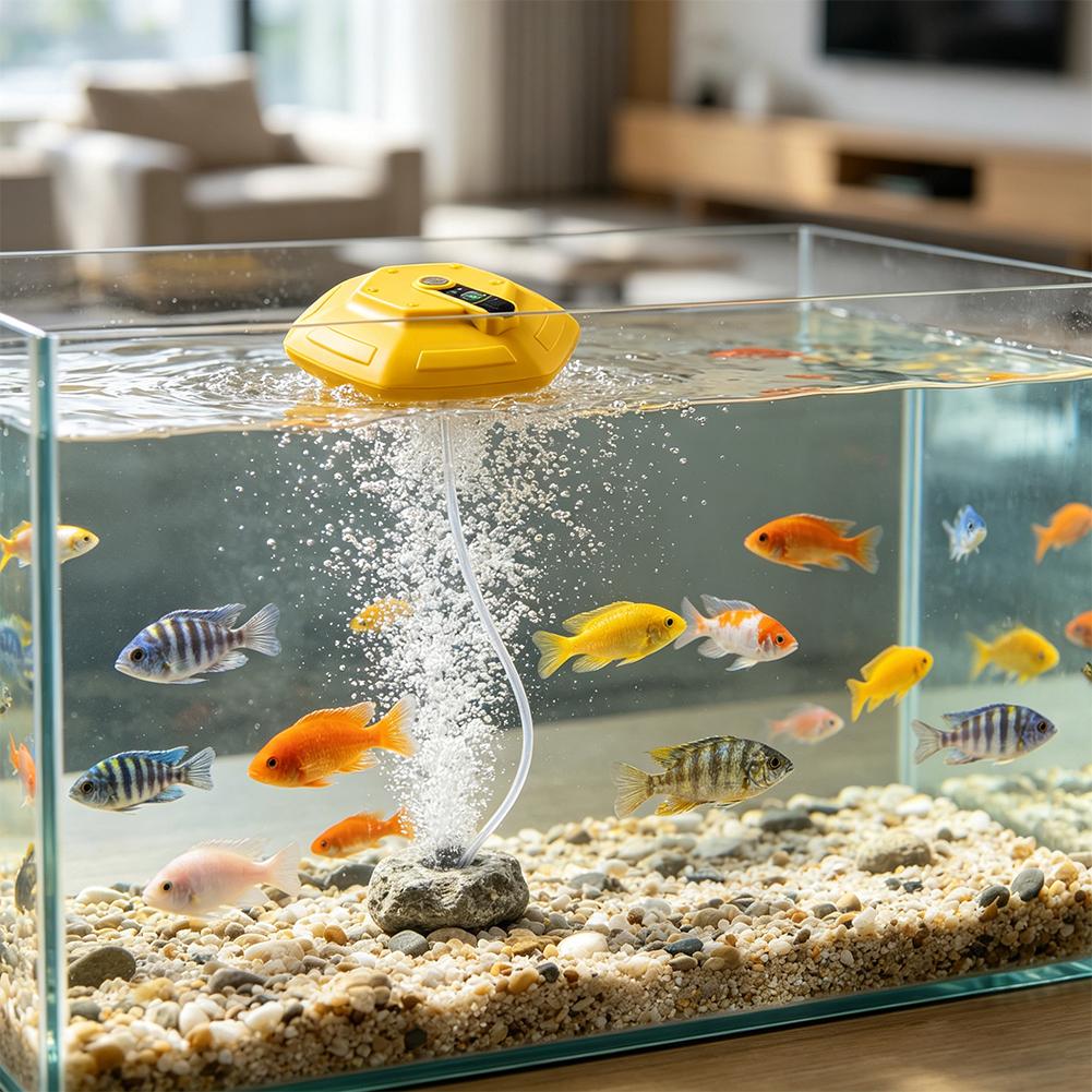 Pompe à oxygène sans fil recha - Marine Aquarium Equipment avis et prix