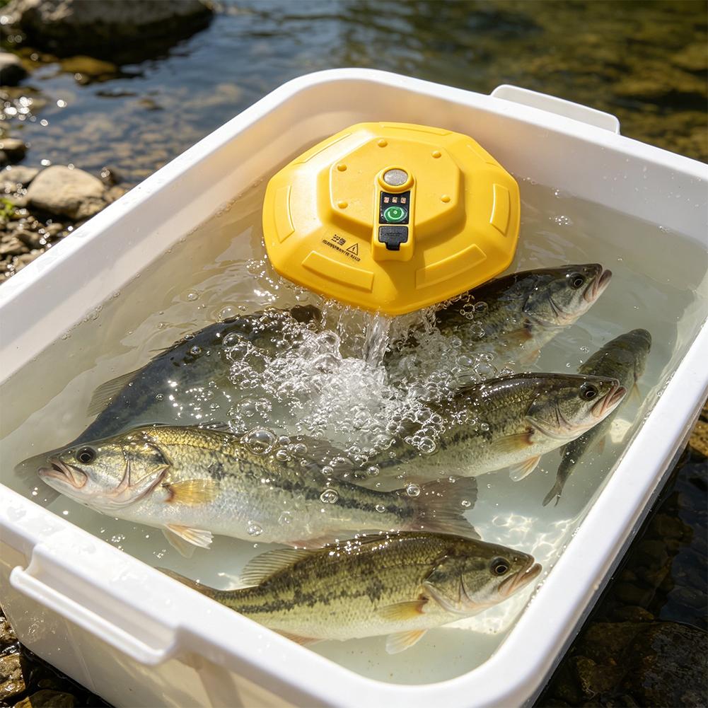 Pompe à oxygène sans fil recha - Marine Aquarium Equipment avis et prix